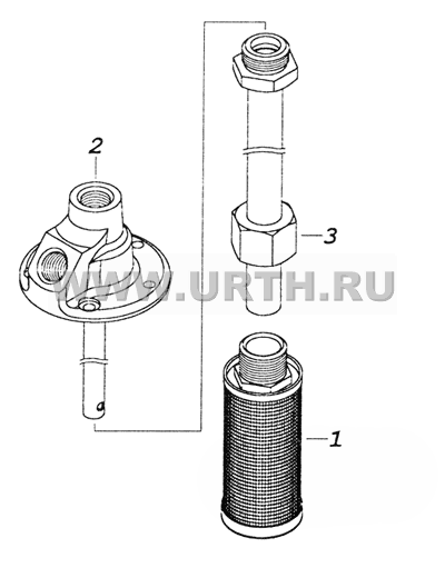 541121-1104012 Топливозаборник